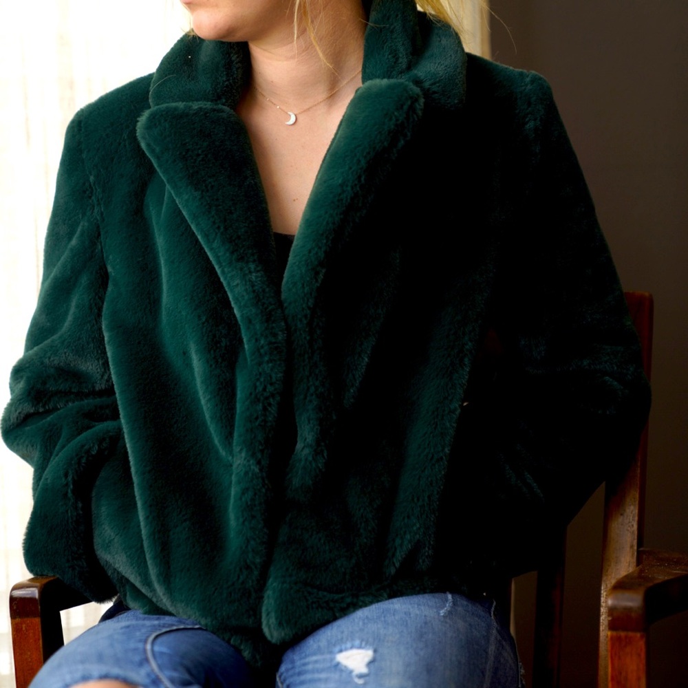 GB faux crop jacket